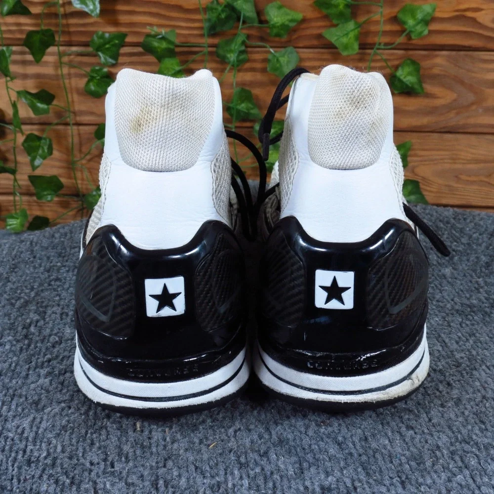 Converse Player Evo‎ Mid Mens Basketball Shoes Size 9 Athletic White Black